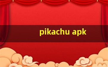 pikachu apk